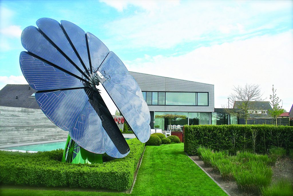 SmartFlower Le tournesol solaire pour produire de l'électricité verte